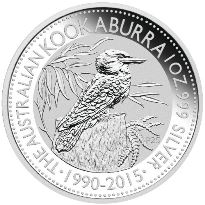 Silver Kookaburra Coin 2015 - 1 oz